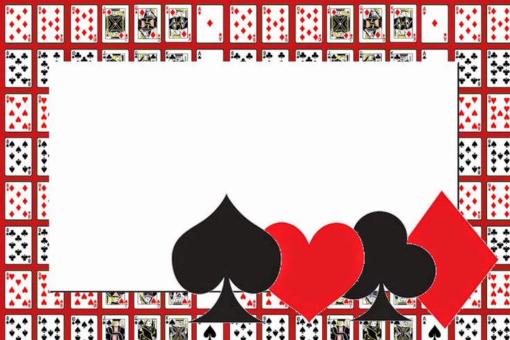 Casino themed invitations printable free